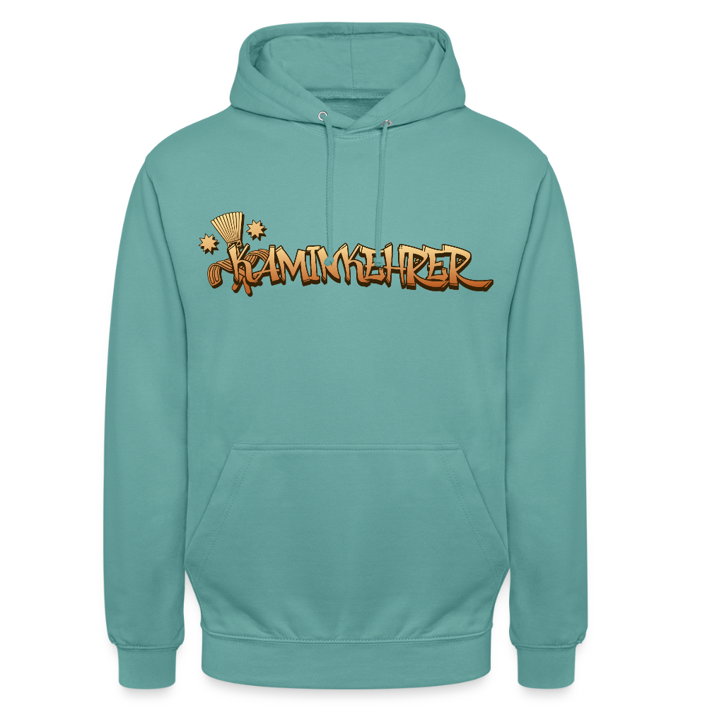 Unisex Hoodie "Kaminkehrer" Pastelltürkis Unisex Hoodie {{ color }}