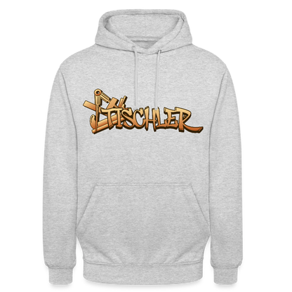 Unisex Hoodie "Tischler" Hellgrau meliert Unisex Hoodie {{ color }}