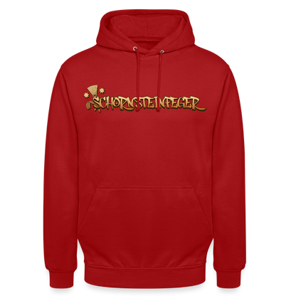 Unisex Hoodie "Schornsteinfeger" Rot Unisex Hoodie {{ color }}