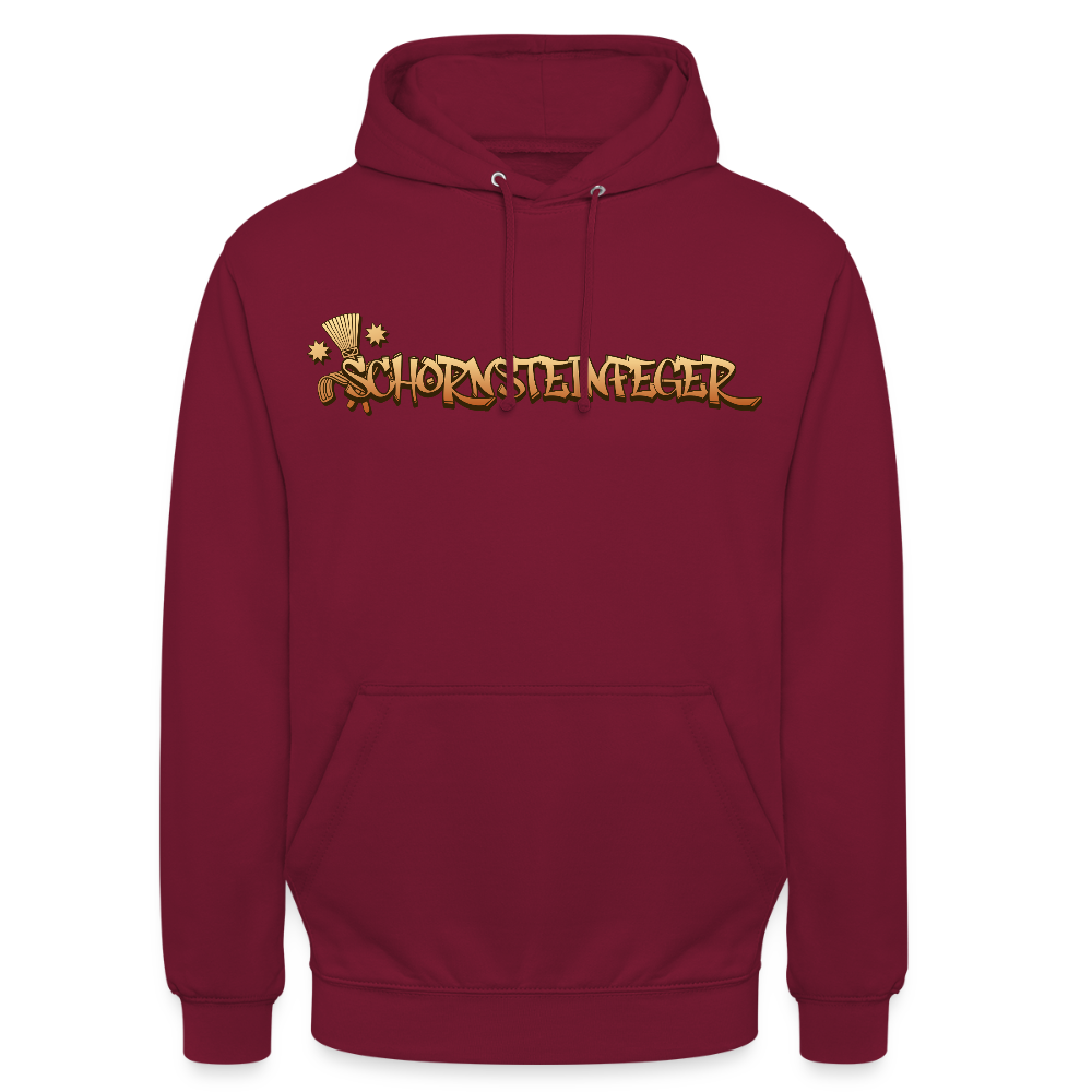 Unisex Hoodie "Schornsteinfeger" Bordeaux Unisex Hoodie {{ color }}