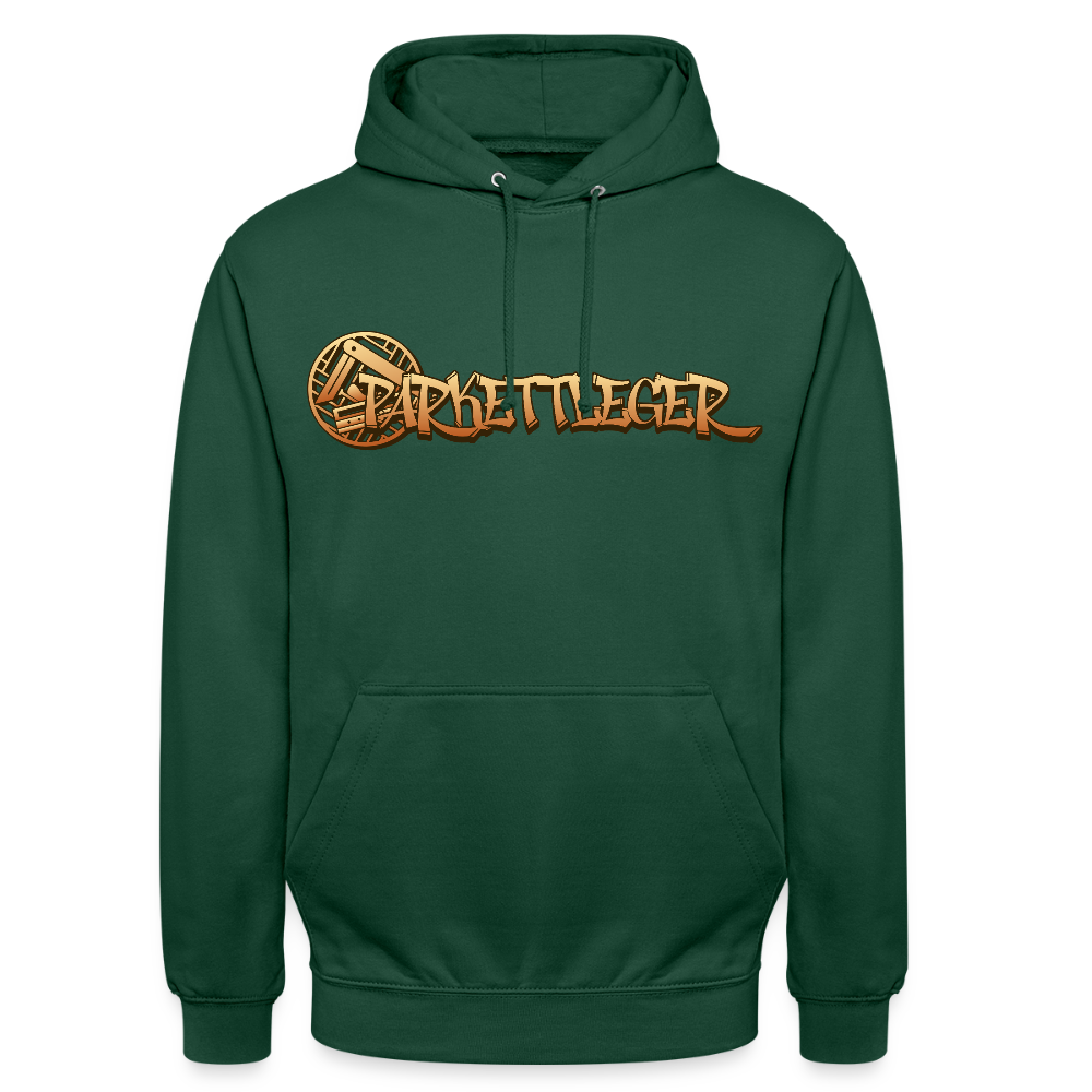 Unisex Hoodie "Parkettleger" Flaschengrün Unisex Hoodie {{ color }}