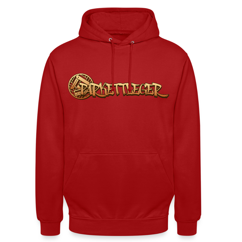 Unisex Hoodie "Parkettleger" Rot Unisex Hoodie {{ color }}