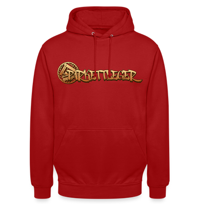 Unisex Hoodie "Parkettleger" Rot Unisex Hoodie {{ color }}