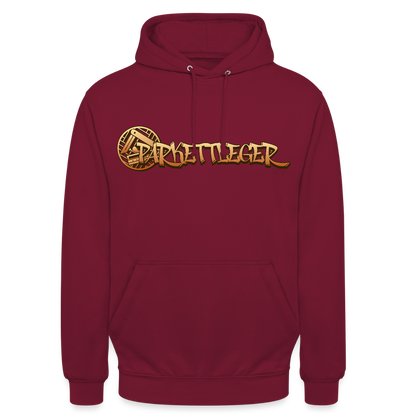 Unisex Hoodie "Parkettleger" Bordeaux Unisex Hoodie {{ color }}