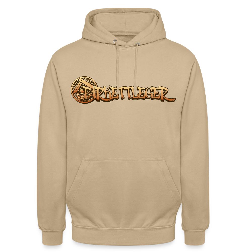 Unisex Hoodie "Parkettleger" Beige Unisex Hoodie {{ color }}