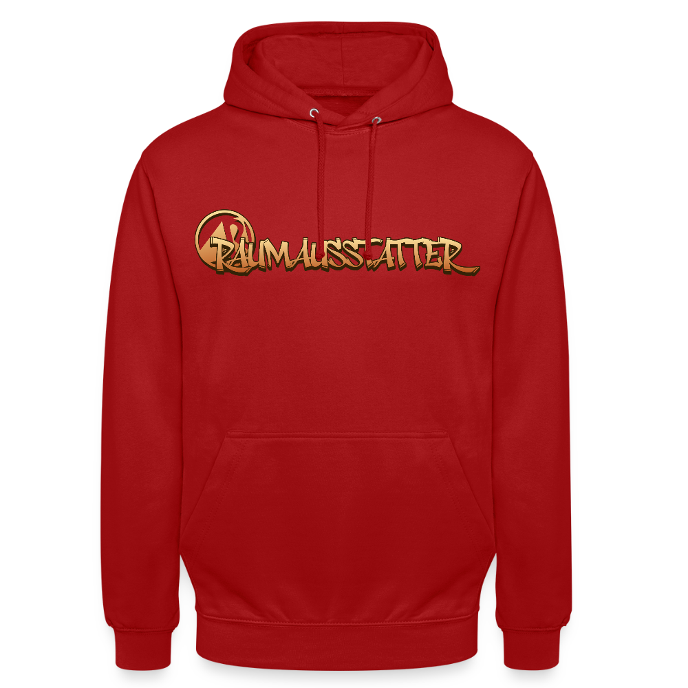 Unisex Hoodie "Raumausstatter" Rot Unisex Hoodie {{ color }}