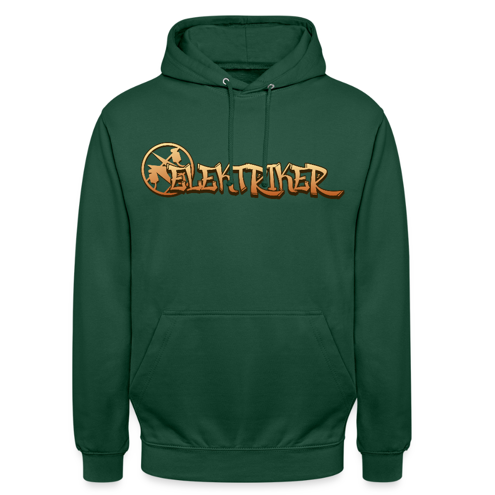 Unisex Hoodie "Elektriker" Flaschengrün Unisex Hoodie {{ color }}