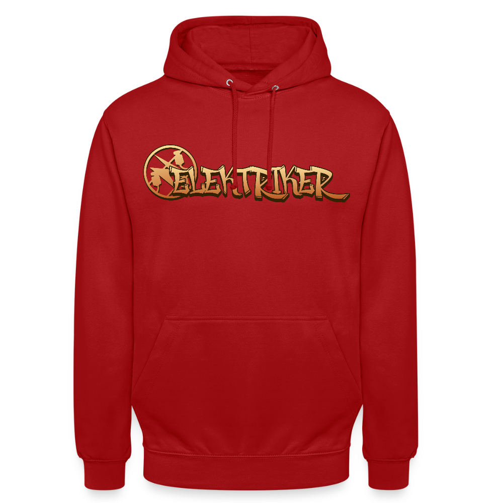 Unisex Hoodie "Elektriker" Rot Unisex Hoodie {{ color }}