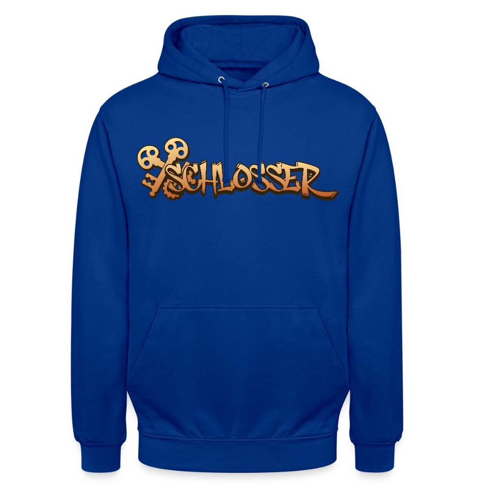 Unisex Hoodie "Schlosser" Royalblau Unisex Hoodie {{ color }}