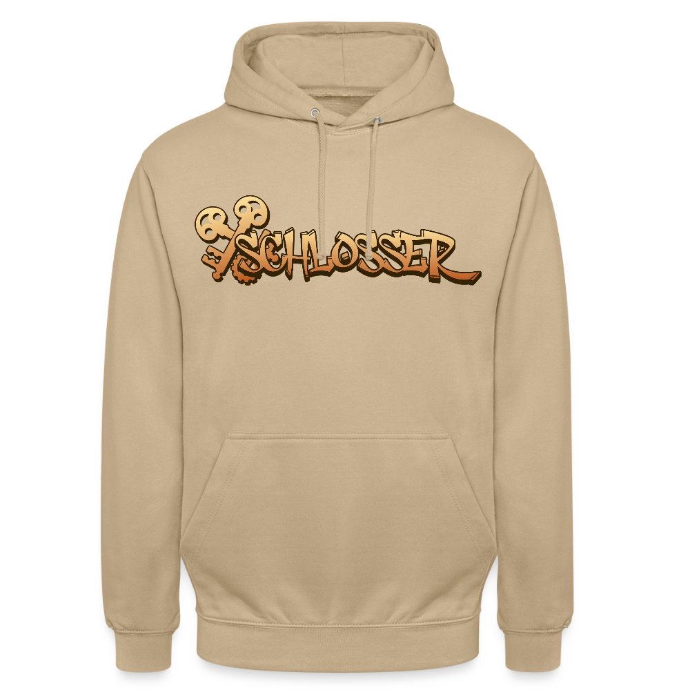 Unisex Hoodie "Schlosser" Beige Unisex Hoodie {{ color }}