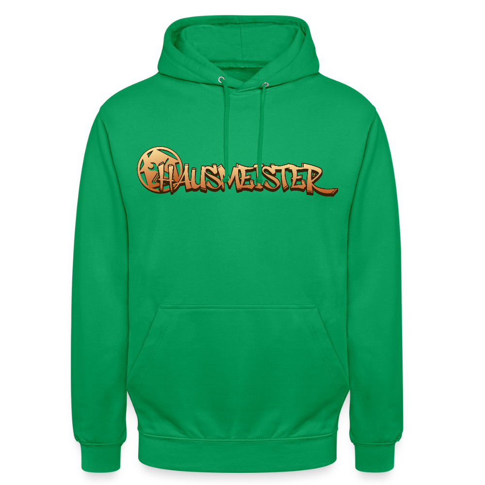 Unisex Hoodie "Hausmeister" Kelly Green Unisex Hoodie {{ color }}