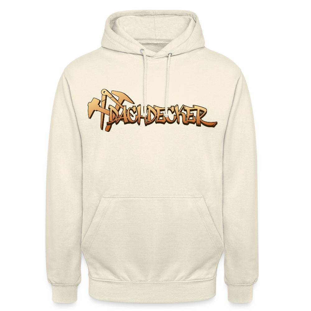 Unisex Hoodie "Dachdecker" Vanille-Milchshake Unisex Hoodie {{ color }}