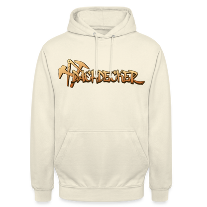 Unisex Hoodie "Dachdecker" Vanille-Milchshake Unisex Hoodie {{ color }}