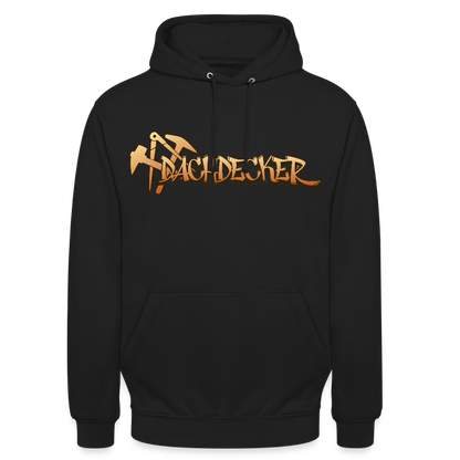 Unisex Hoodie "Dachdecker" Schwarz Unisex Hoodie {{ color }}