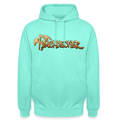 Unisex Hoodie "Dachdecker" Mint Unisex Hoodie {{ color }}
