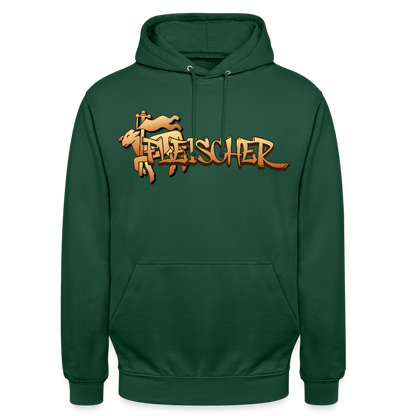 Unisex Hoodie "Fleischer" Flaschengrün Unisex Hoodie {{ color }}