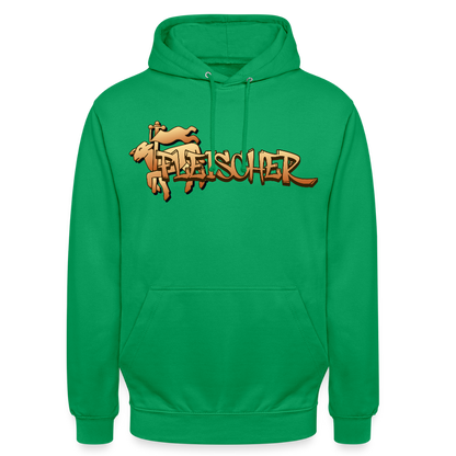 Unisex Hoodie "Fleischer" Kelly Green Unisex Hoodie {{ color }}