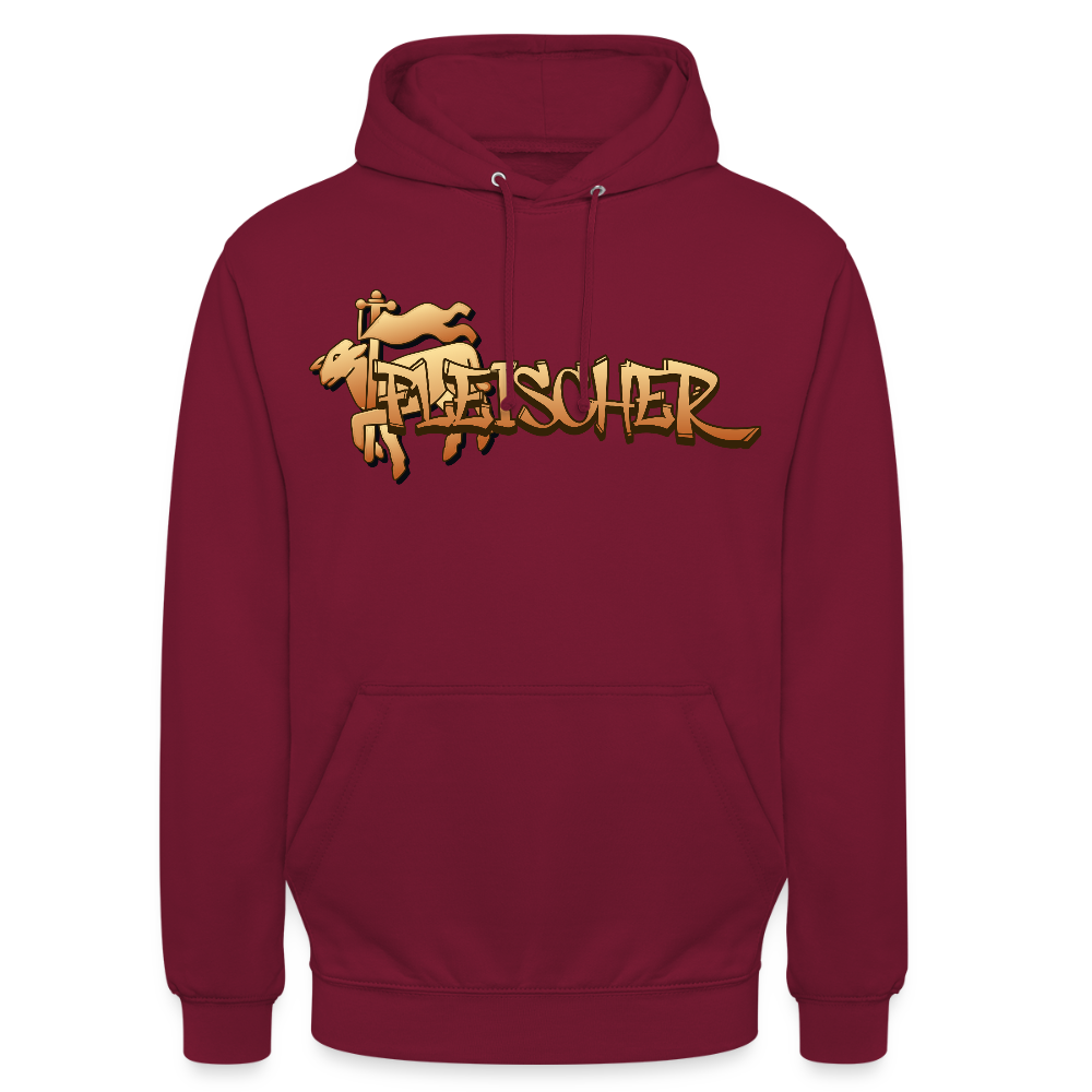 Unisex Hoodie "Fleischer" Bordeaux Unisex Hoodie {{ color }}