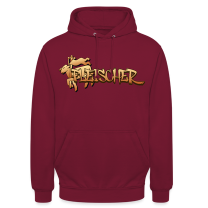 Unisex Hoodie "Fleischer" Bordeaux Unisex Hoodie {{ color }}