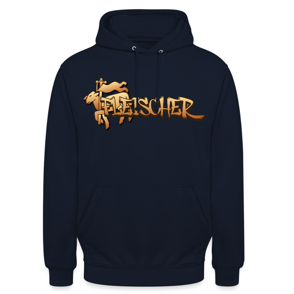 Unisex Hoodie "Fleischer" Navy Unisex Hoodie {{ color }}