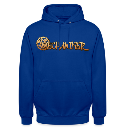 Unisex Hoodie "Mechaniker" Royalblau Unisex Hoodie {{ color }}