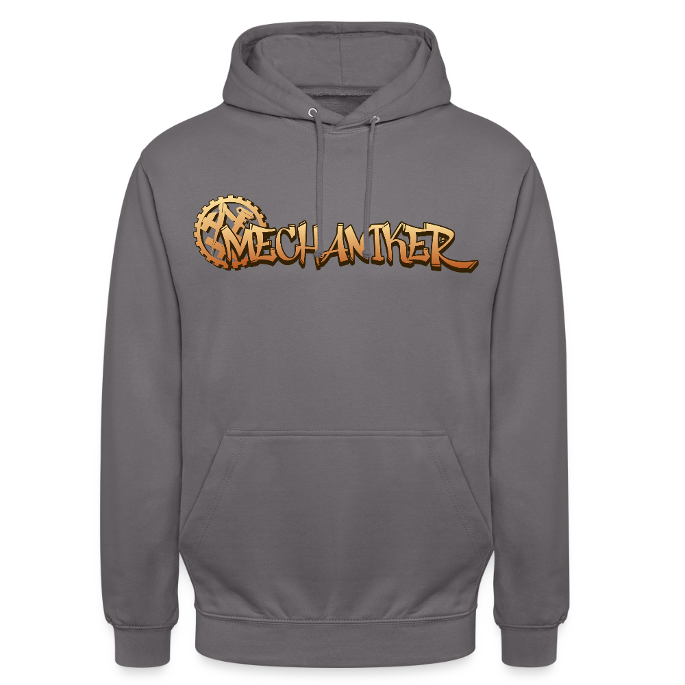 Unisex Hoodie "Mechaniker" Mittelgrau Unisex Hoodie {{ color }}