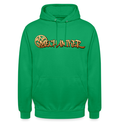 Unisex Hoodie "Mechaniker" Kelly Green Unisex Hoodie {{ color }}
