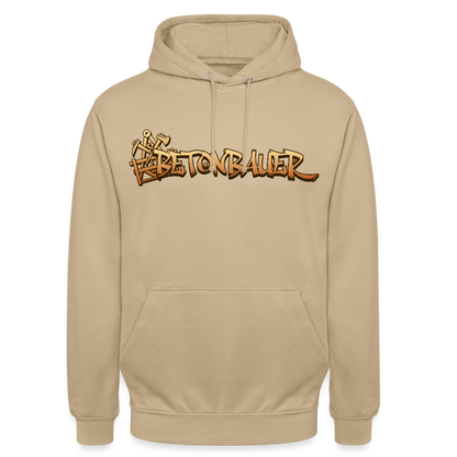 Unisex Hoodie "Betonbauer" Beige Unisex Hoodie {{ color }}