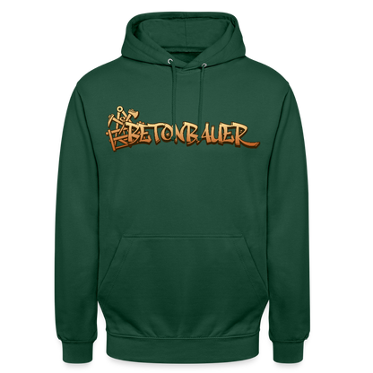 Unisex Hoodie "Betonbauer" Flaschengrün Unisex Hoodie {{ color }}