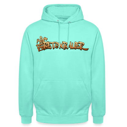 Unisex Hoodie "Betonbauer" Mint Unisex Hoodie {{ color }}