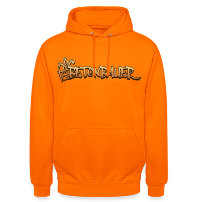 Unisex Hoodie "Betonbauer" Orange Unisex Hoodie {{ color }}