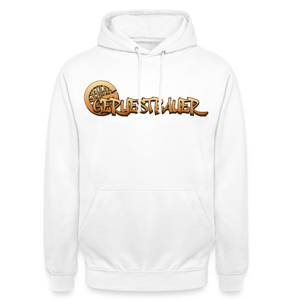Unisex Hoodie "Gerüstbauer" Weiß Unisex Hoodie {{ color }}