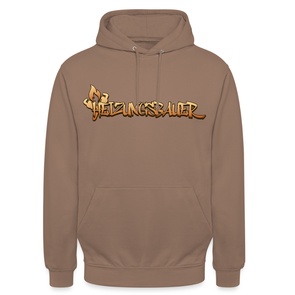 Unisex Hoodie "Heizungsbauer" Mokka Unisex Hoodie {{ color }}