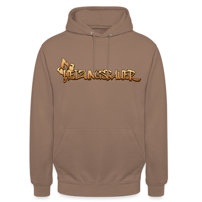 Unisex Hoodie "Heizungsbauer" Mokka Unisex Hoodie {{ color }}