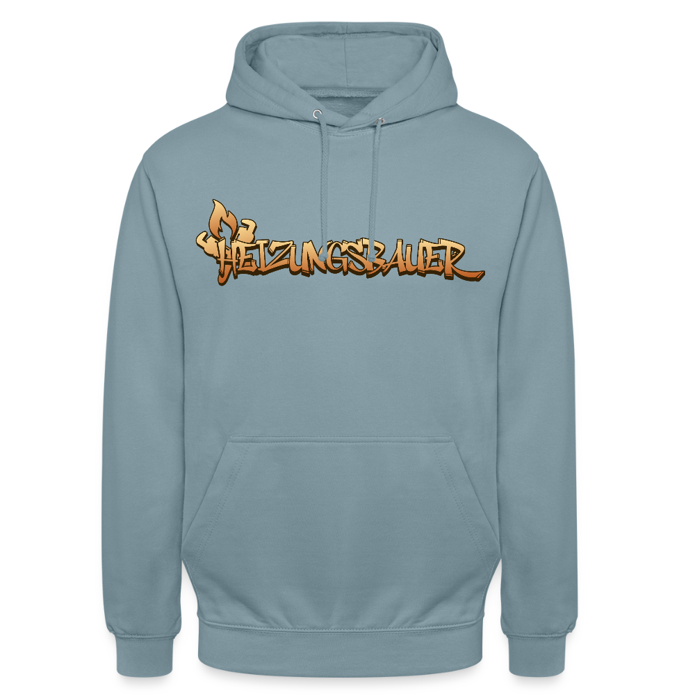 Unisex Hoodie "Heizungsbauer" Nebelblau Unisex Hoodie {{ color }}