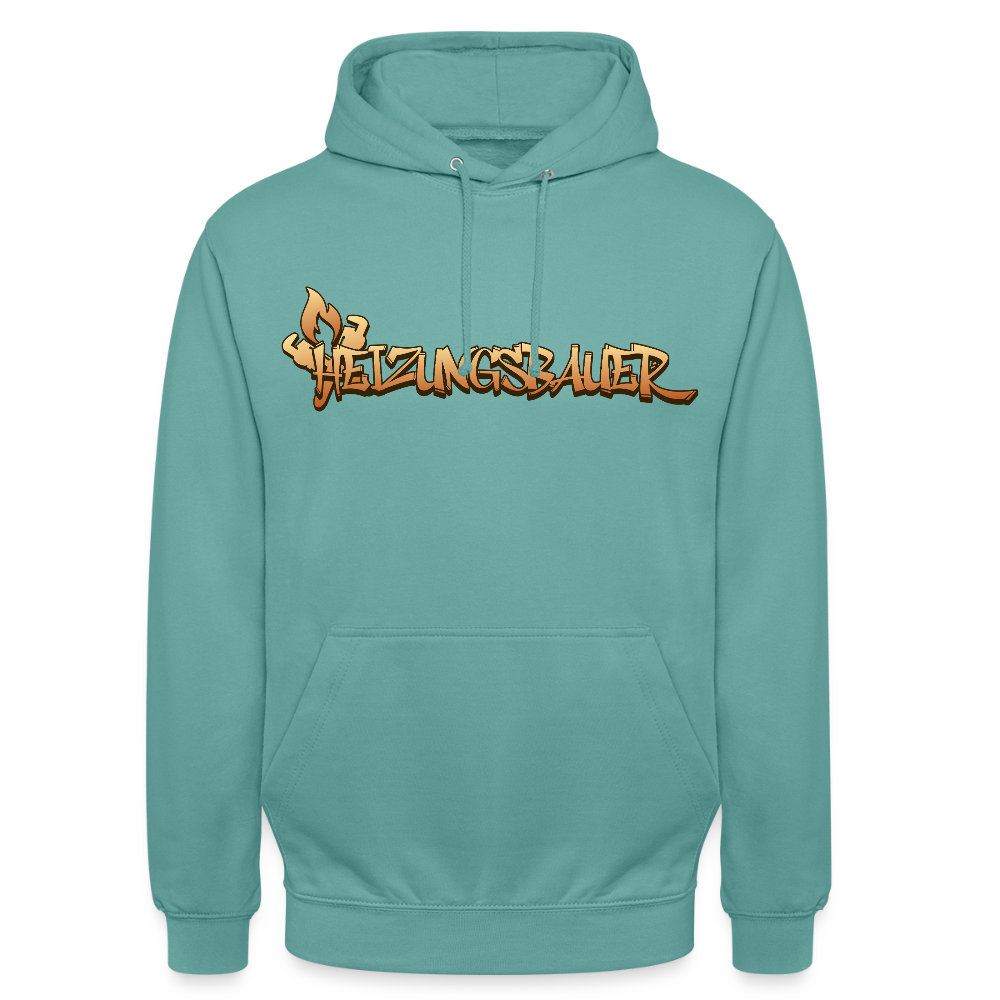 Unisex Hoodie "Heizungsbauer" Pastelltürkis Unisex Hoodie {{ color }}