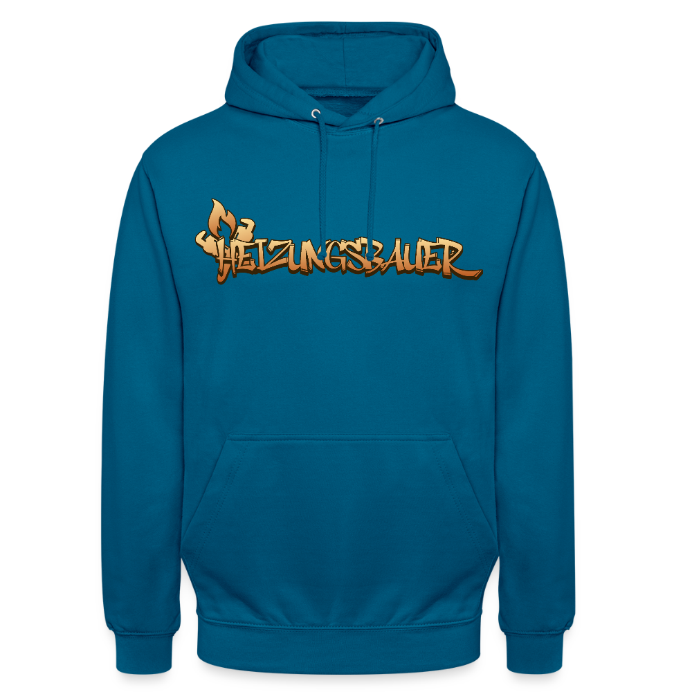 Unisex Hoodie "Heizungsbauer" Tiefseeblau Unisex Hoodie {{ color }}