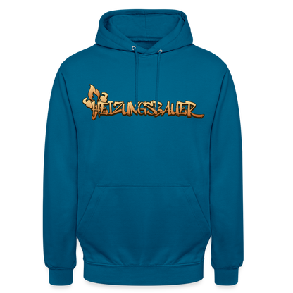 Unisex Hoodie "Heizungsbauer" Tiefseeblau Unisex Hoodie {{ color }}