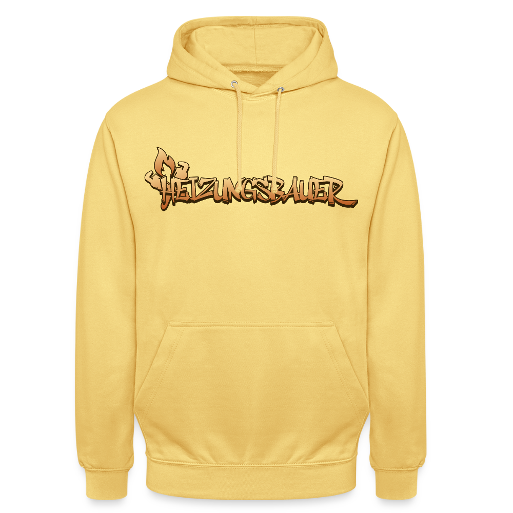 Unisex Hoodie "Heizungsbauer" Zitronengelb Unisex Hoodie {{ color }}