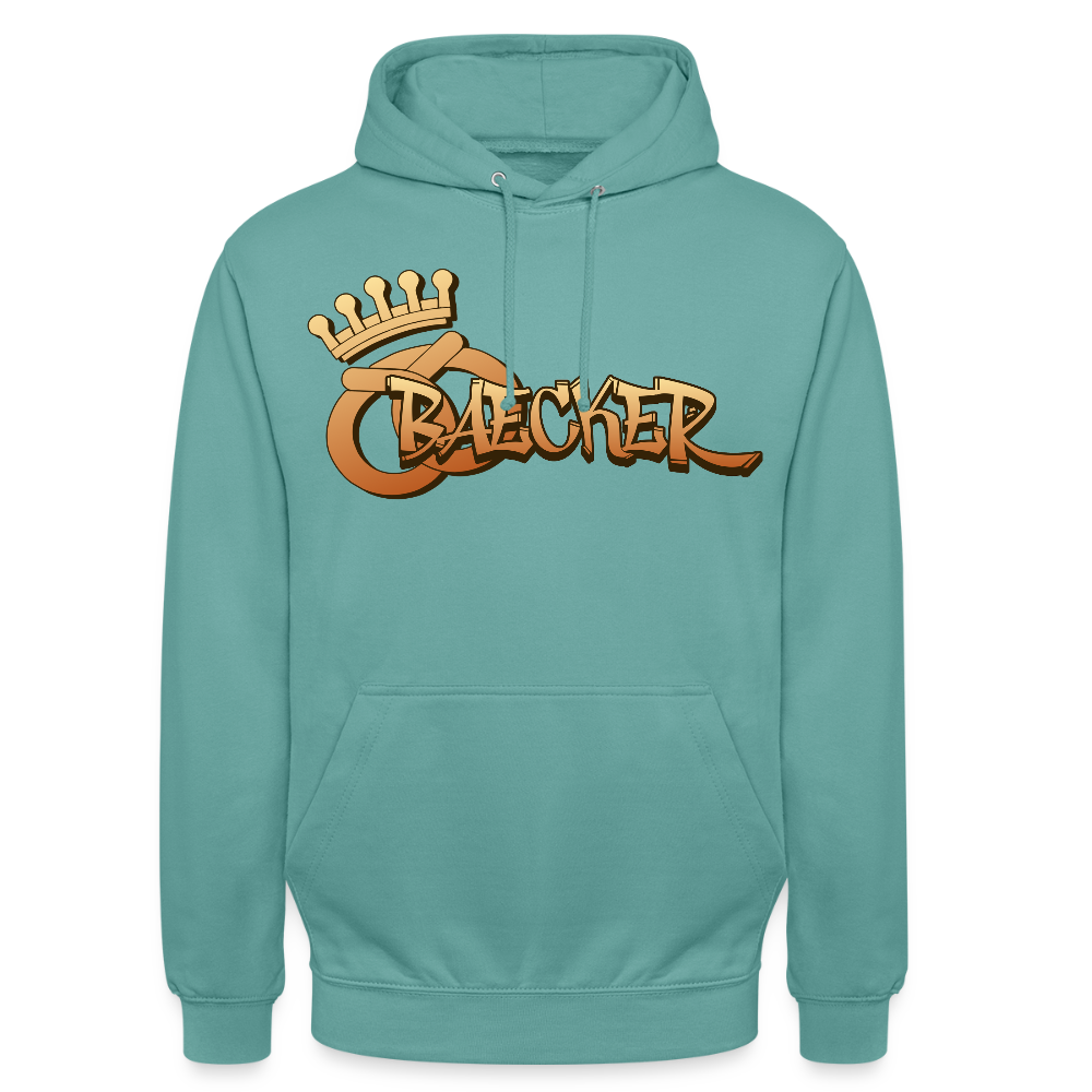 Unisex Hoodie "Bäcker" Pastelltürkis Unisex Hoodie {{ color }}