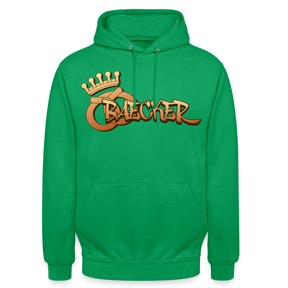 Unisex Hoodie "Bäcker" Kelly Green Unisex Hoodie {{ color }}