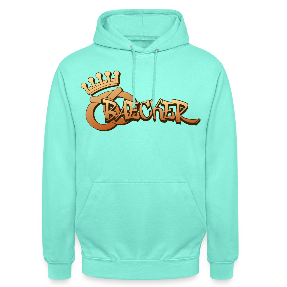 Unisex Hoodie "Bäcker" Mint Unisex Hoodie {{ color }}
