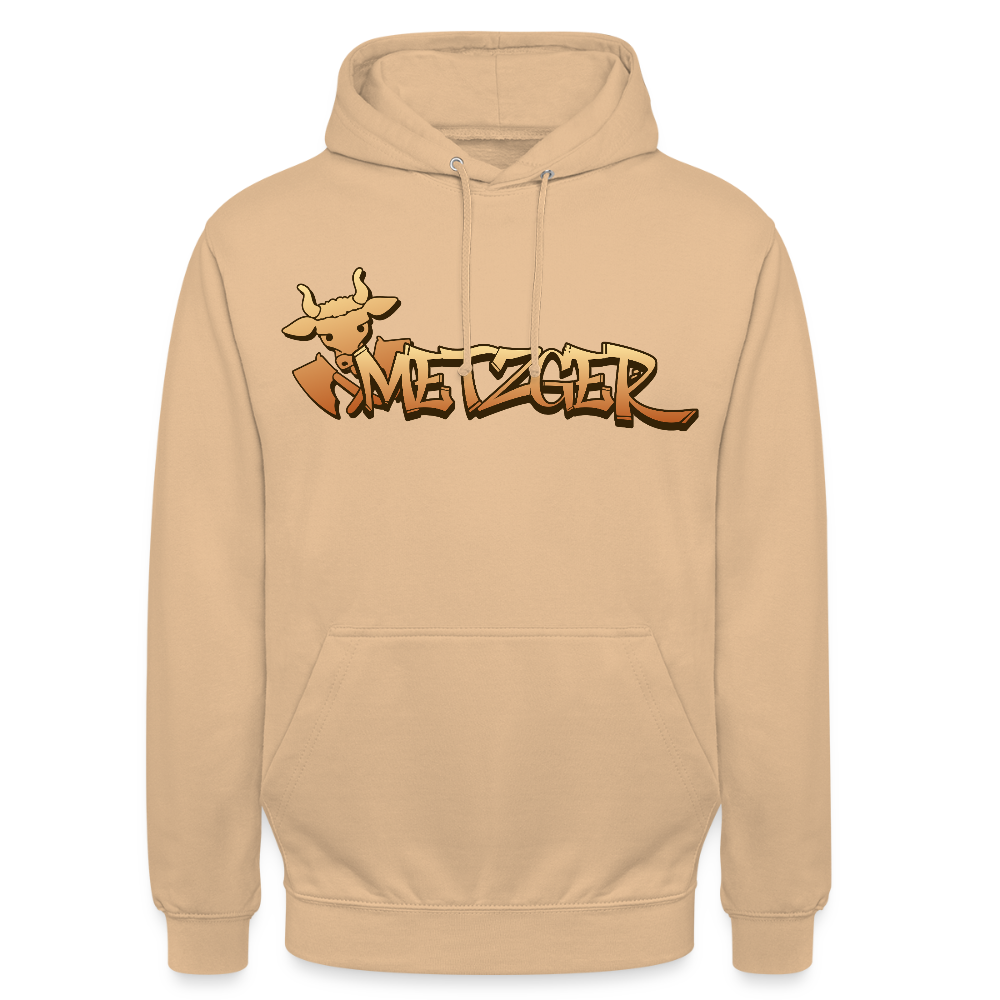 Unisex Hoodie "Metzger" Pfirsich Unisex Hoodie {{ color }}