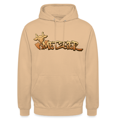 Unisex Hoodie "Metzger" Pfirsich Unisex Hoodie {{ color }}