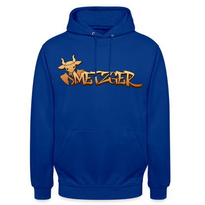 Unisex Hoodie "Metzger" Royalblau Unisex Hoodie {{ color }}