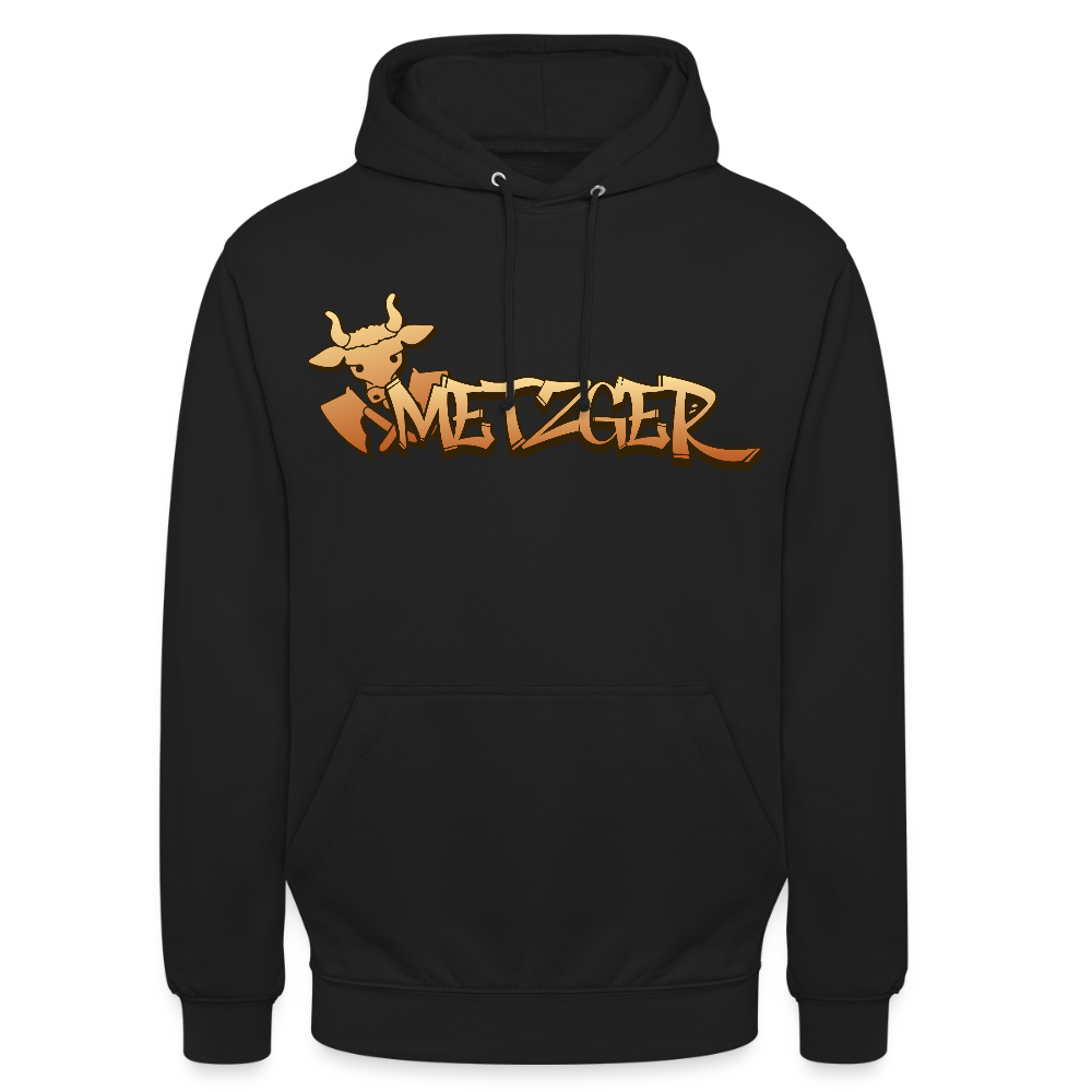Unisex Hoodie "Metzger" Schwarz Unisex Hoodie {{ color }}