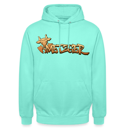 Unisex Hoodie "Metzger" Mint Unisex Hoodie {{ color }}