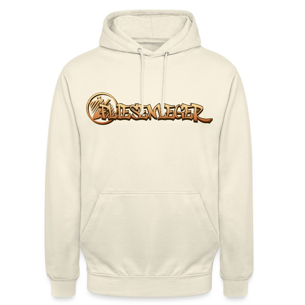 Unisex Hoodie "Fliesenleger" Vanille-Milchshake Unisex Hoodie {{ color }}