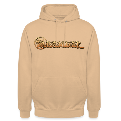 Unisex Hoodie "Fliesenleger" Pfirsich Unisex Hoodie {{ color }}