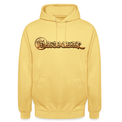 Unisex Hoodie "Fliesenleger" Zitronengelb Unisex Hoodie {{ color }}